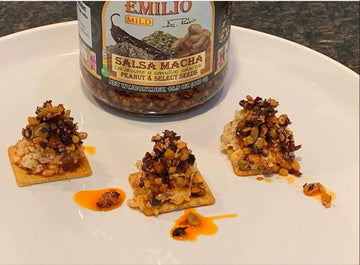 Don Emilio Salsa Macha - Authentic Mexican Spicy Chili Oil, 9 oz Glass Jar