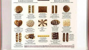 Luxury Assortment Of European Christmas Chocolate Cookie- (Christmas Cookie Assortment 49.4 Ounces)