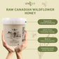 OneRoot 100% Canadian Flower Honey, Unfiltered & Creamed, 3kg/6.6lb