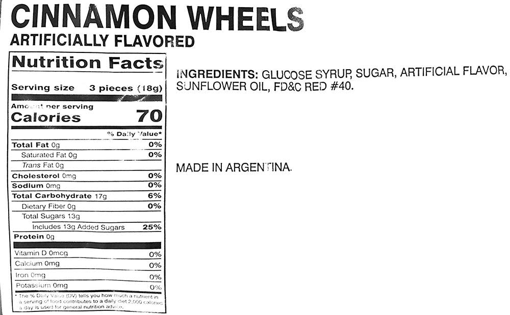 Sweetgourmet Cinnamon Discs | Arcor Bulk Hard Candy | 2 Pounds