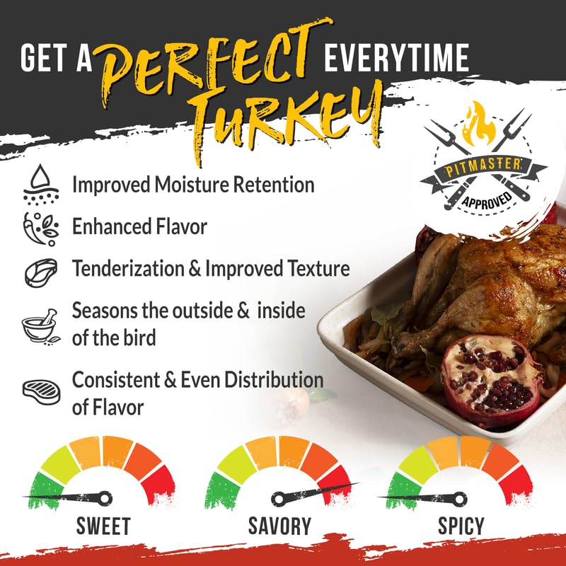 Lanes Signature Brine, Large Turkey Brine Seasoning Enough Brine For 2 Soaks, 100% Natural, No Preservatives, No-Msg, Gluten-Fre