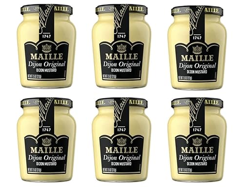 Maille Mustard, Dijon Originale No Added Sulfites, 7.5 Oz, 6 Count