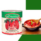 Large Can, La San Marzano Peeled Plum Tomatoes In Puree With Basil Leaf, 106 Oz (#10 Can), Premium Quality, 100% Product Of Ital