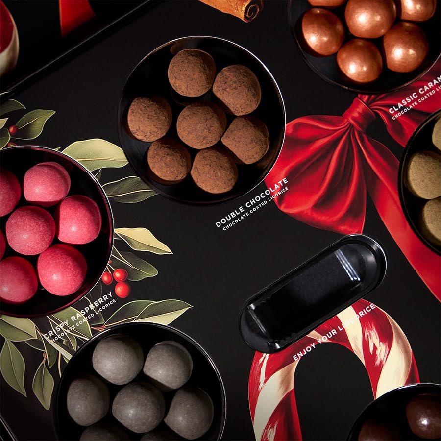 LAKRIDS BY BLOW - WINTER S BOX - Chocolate Covered Gourmet Licorice made in Copenhagen