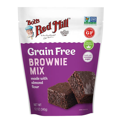 Bobs Red Mill, Grain Free Brownie Mix, 12 Ounce