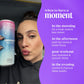 Moment Adaptogen Drink (Shark Tank) - SPARKLING Fruity Fun | Strawberry Rose  Mango Chilli  Plum Ginseng | L-Theanine & Ashwagandha for Calm & Clarity | 0 Added Sugar  0 fermented-style flavor | 12-pack