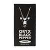 Oryx Black Pepper Refill Box - Premium Whole Black Peppercorns - 3.52oz - Refillable for Oryx Pepper Grinder - Naturally Organic