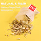 TEARELAE Lemon Ginger Tea Bags - Herbal Tea with Ginger Root & Lemongrass - 70 Count - Caffeine-free, Non-GMO