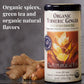 The Republic of Tea Organic Turmeric Ginger Green Tea, 50 Tea Bags, Naturally Caffeinated, Pack of 1