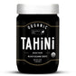 Organic Black Tahini Paste 16 oz (1lb) - Black Sesame Paste - USDA Certified  Kosher  Gluten Free Tahini Sauce - Creamy Tahini Organic with Hulled Sesame Seeds for Dressigns  Dips  Spreads & Hummus - The Holly Tree