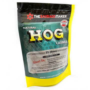 The Sausage Maker - Two Pack North American Natural Hog Casings For Home Sausage Making, Make 25 Lbs. Of Standard Italian, Polis