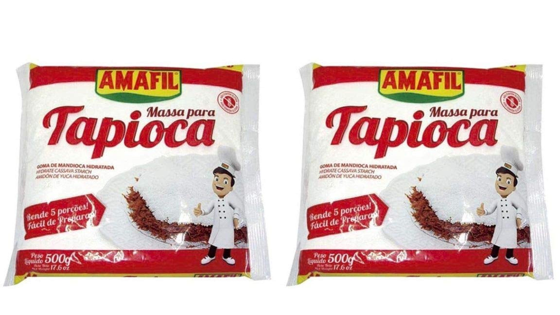 Amafil Massa Para Tapioca Flour  500 g  2-Pack