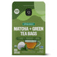 FGO Organic Japanese Matcha & Green Tea - Eco-Conscious Tea Bags, 100 Count (Pack of 1)