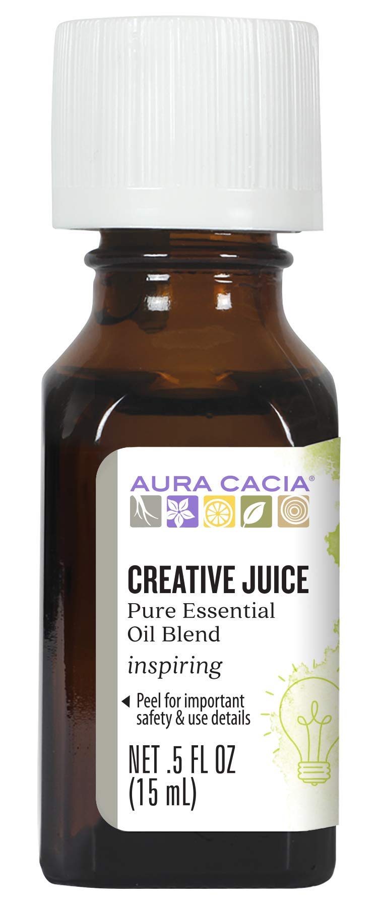 Aura Cacia Creative Juice Essential Oil Blend  0.5 Fl. Oz.