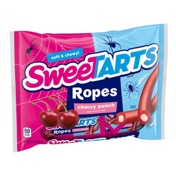Sweetarts Ropes Candy, Halloween Trick Or Treat Packs, 9Oz Bag
