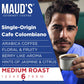 Maud'S Columbian Coffee Pods, 50 Ct, Single Origin, Medium Roast Coffee In Recyclable Single Serve Pods - 100% Arabica Coffee, C