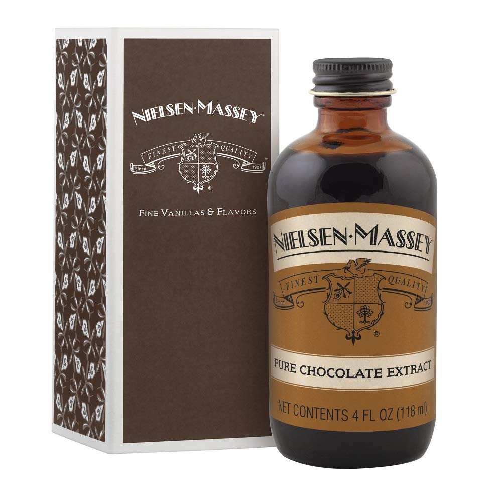 Nielsen-Massey Pure Chocolate Extract, 4 Fl Oz, Gift Boxed