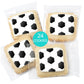 Soccer Cookies Individually Wrapped Decorated Party Favors Sugar Cookie 24 Pack Bulk Sports for Kids Game League
