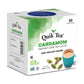 Quiktea Cardamom Instant Chai Tea Latte - 20 Count Single Box - Single Serve Pouches - All Natural & Preservative Free
