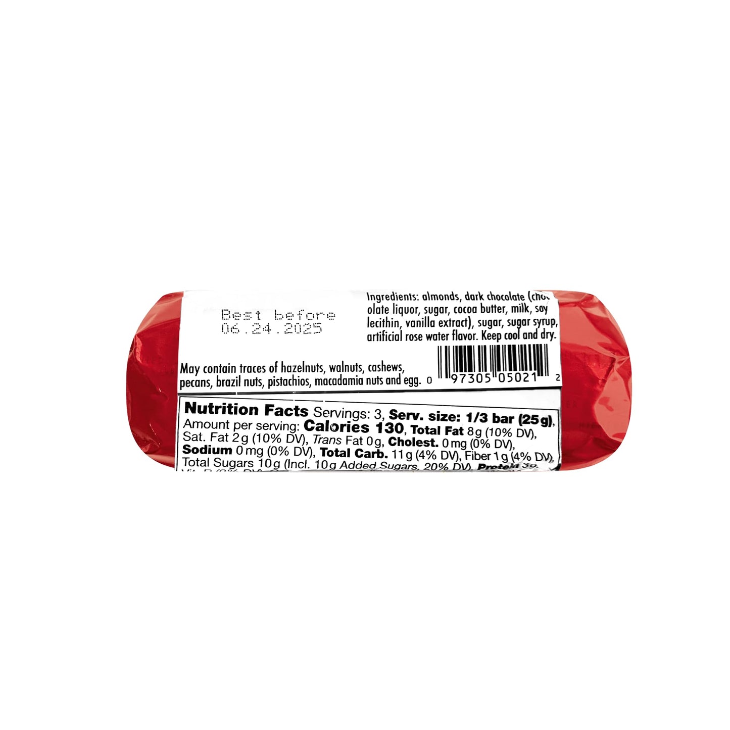 Niederegger Classic Marzipan Loaf Coated with Crisp & Dark Chocolate - 75g/2.6 oz | Ultimate Marzipan Masterpiece, Premium Quali