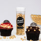 Sweet Spell Gold Pearl Sprinkles For Cake Decorating (120G/ 4.2Oz) - Sugar Candy Ball Pearls For Cupcakes, Ice Cream Toppers, An