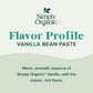 Simply Organic Vanilla Bean Paste, 4 Ounce Jar, Certified Organic, Kosher, Vegan, Non-Gmo Rich Soft Paste, Warm Woody Aroma