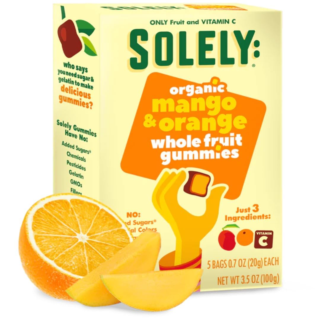 Fruit Gummies 3 Flavor Variety, No Added Sugar, 3.5 Oz Each (Pack Of 3)