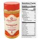 Panacheeza Hot & Spicy Vegan Grated Parmesan Style, 8oz, Bold Flavor for Pastas, Pizzas, and Salads