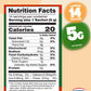 Kendel Instant Ginger Herbal Tea, Caffeine Free, Unsweetened, 14 Packets, Made from Real Ginger Powder