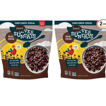 Seven-sundays sunflower cereal, real cocoa, 16 OZ(454g) - (Pack of 2) (Grain Free & Gluten Free)