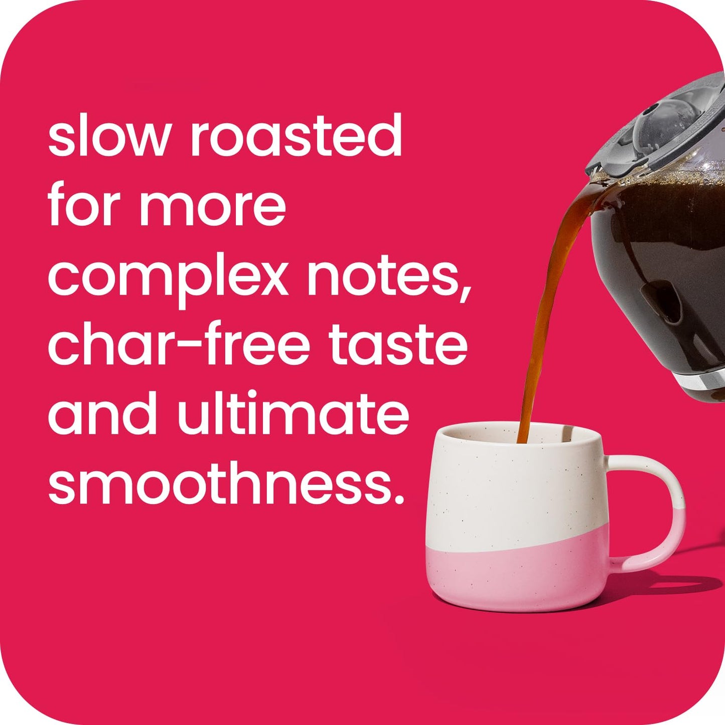 Happy Coffee Medium Roast Whole Bean Coffee, 12 Oz., Notes Of Berries & Optimism, Recyclable Container, Grown & Harvested In Brazil & Colombia, Raíz Sustainability Verified