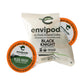 Fresh Roasted Coffee Organic Black Knight Envipods Dark Roast 36 Count for K Cup Brewers