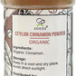 Soeos Organic Ceylon Cinnamon Powder, Pure Ground Cinnamon, 2 Ounce