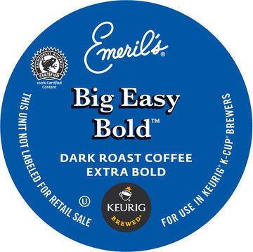 Emeril'S, Keurig, Big Easy Bold Coffee, K-Cup Counts, 50 Count