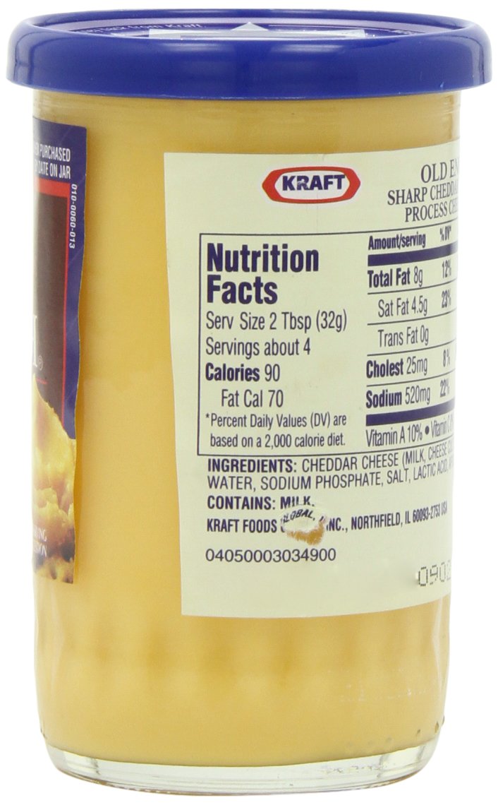 Kraft Old English Cheese Spread, 5 Ounce (Pack of 6)