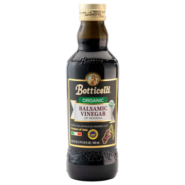 Organic Balsamic Vinegar of Modena by Botticelli, 16.9oz - Whole30 Approved - IGP