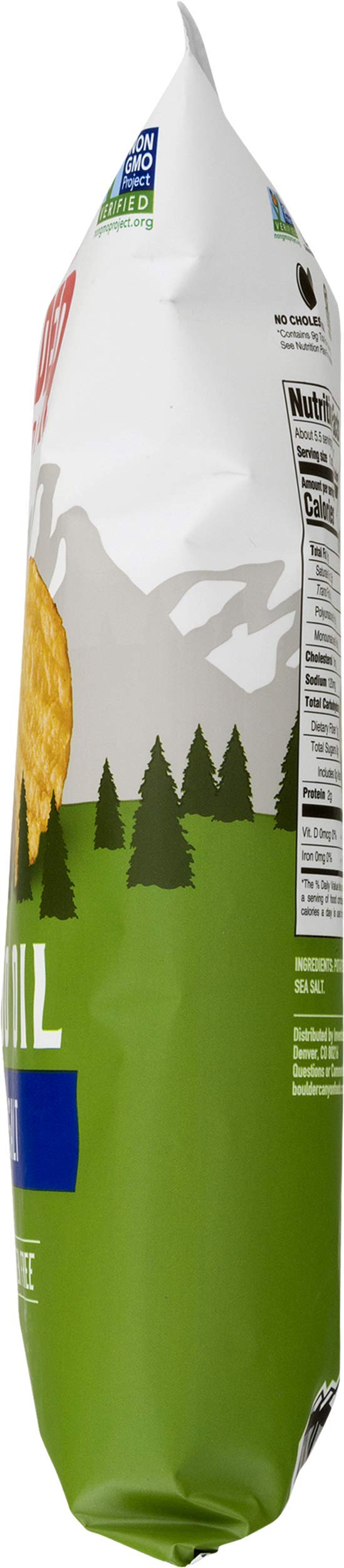 Boulder Canyon, Chips Potato Avocado Oil Sea, 5.25 Ounce