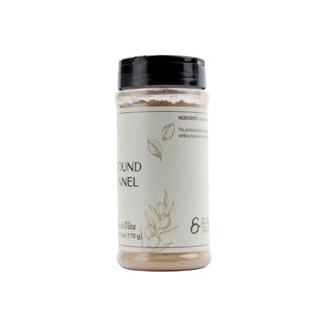 Olive & Vine Ground Fennel Spice, Aromatic Seasoning for Sausages and Curries, 6 Ounce
