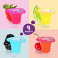 MR JOY! Soft Italian Ices Mini Cool Cups Variety Pack - Assorted Flavors - 40 x 1.34oz Cups - Pantry-safe Dessert