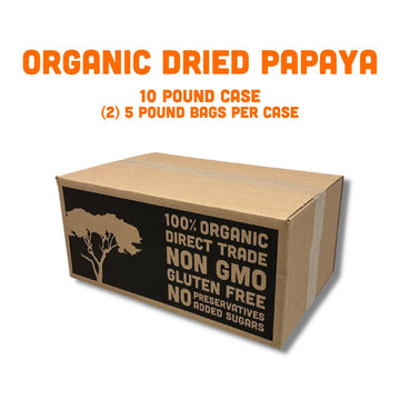 Mavuno Harvest Papaya Dried Fruit Snacks | Organic Dried Papaya Slices | Gluten Free Healthy Snacks for Kids and Adults | No Sug