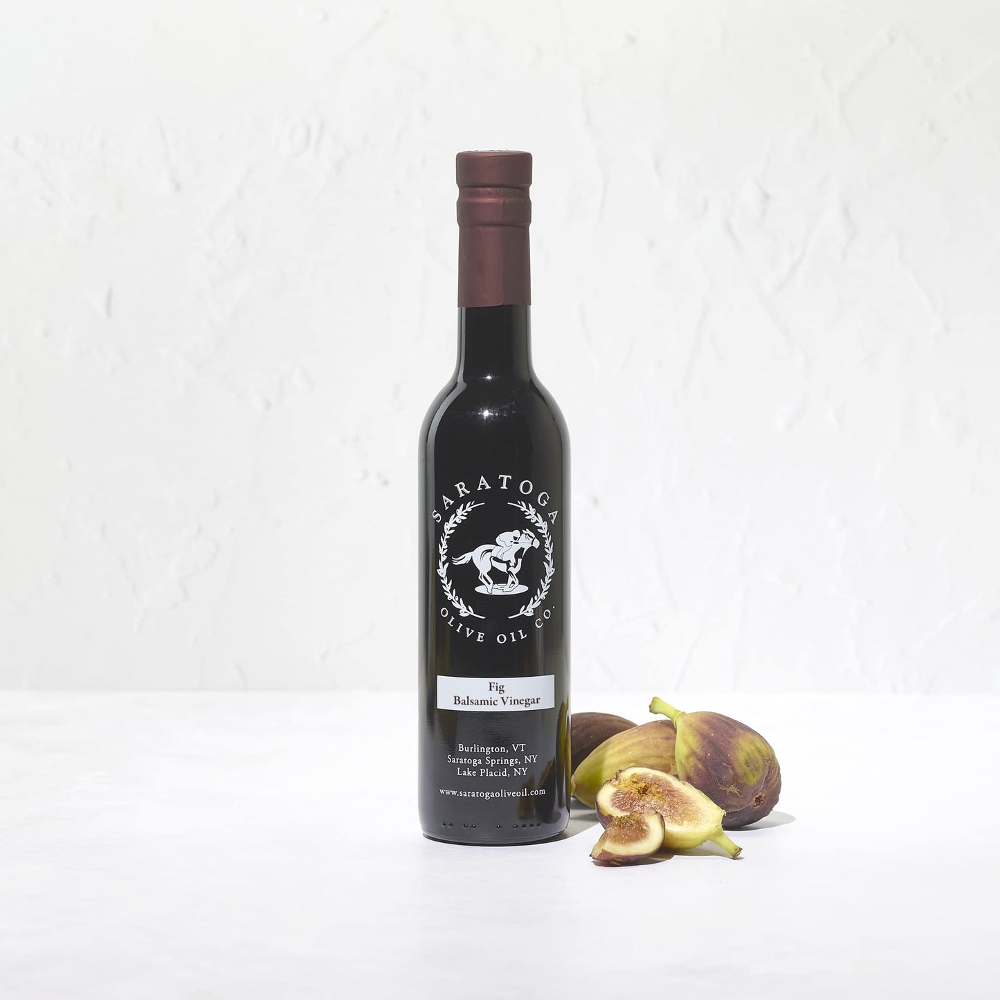 Saratoga Olive Oil Co. Fig Dark Balsamic Vinegar, 750ml (25.4oz), 1 Count