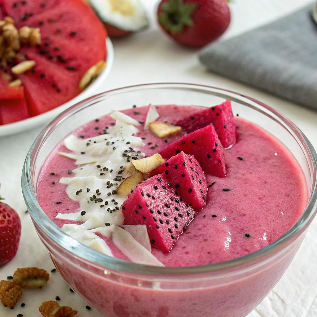 Dole Dream with Dragon Fruit Smoothie Kit - Frozen Crafted Smoothie Blend for Metabolism Support - Includes 4 Pre-Measured Bags