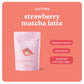 Chamberlain Coffee Strawberry Matcha Latte - Vegan Strawberry Matcha Latte With Oat Milk - Strawberry, Sweet, Citrus - Japanese