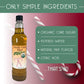 Joes Syrup Organic Flavored Syrup, Organic Candy Cane Mint, 750 Ml (3 Pack)