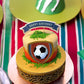 Clonynix 3.4 oz Green Grass Edible Sprinkles - Football Field Cake Decoration for St. Patrick's Day Cupcakes and Cookies