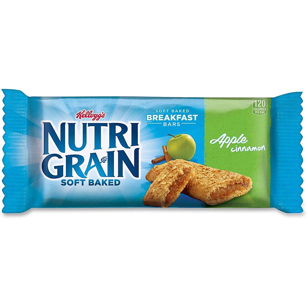 Kellogg'S, Nutri-Grain Apple Cinnamon Cereal Bars, Single 1.3Oz.