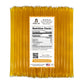 The Honey Jar Raw Honey Straws - 100 Count - Pure Honey Sticks for Tea and Coffee