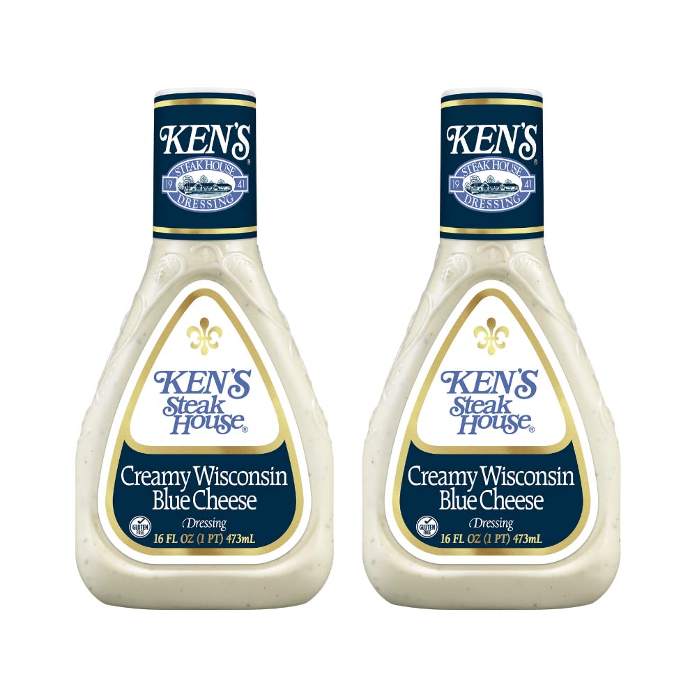 Ken'S Steak House Creamy Wisconsin Blue Cheese Dressing (16 Fl Oz (Pack Of 2))
