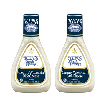Ken'S Steak House Creamy Wisconsin Blue Cheese Dressing (16 Fl Oz (Pack Of 2))