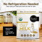 Healthier Comforts Oat Milk Powder - Gluten-Free, Vegan, USDA Organic, 7oz